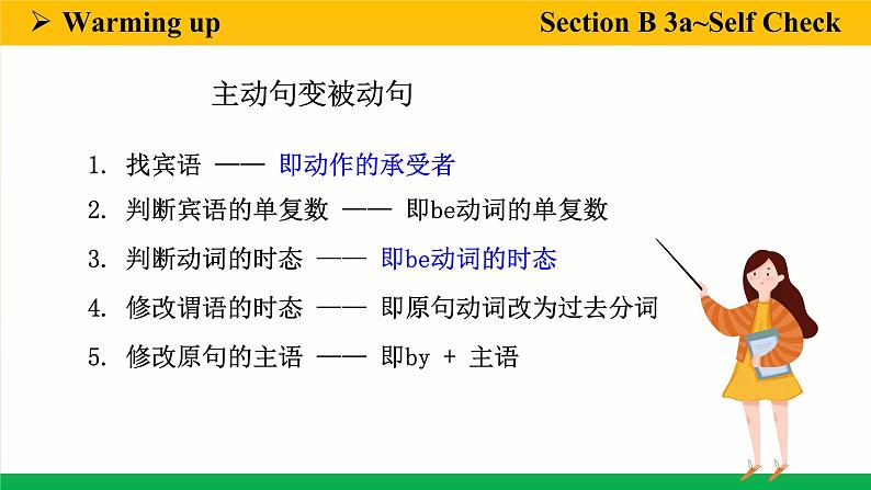 Unit 6 Section B 3a~Self Check课件2022-2023学年人教版新目标九年级英语上册第5页