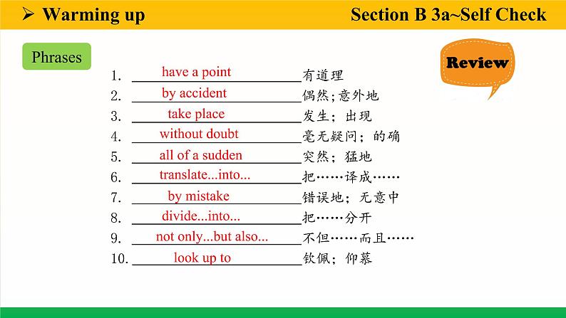 Unit 6 Section B 3a~Self Check课件2022-2023学年人教版新目标九年级英语上册第8页