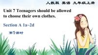 初中英语人教新目标 (Go for it) 版九年级全册Section A示范课ppt课件