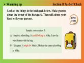 Unit 8 Section B 3a~Self Check课件2022-2023学年人教版新目标九年级英语上册