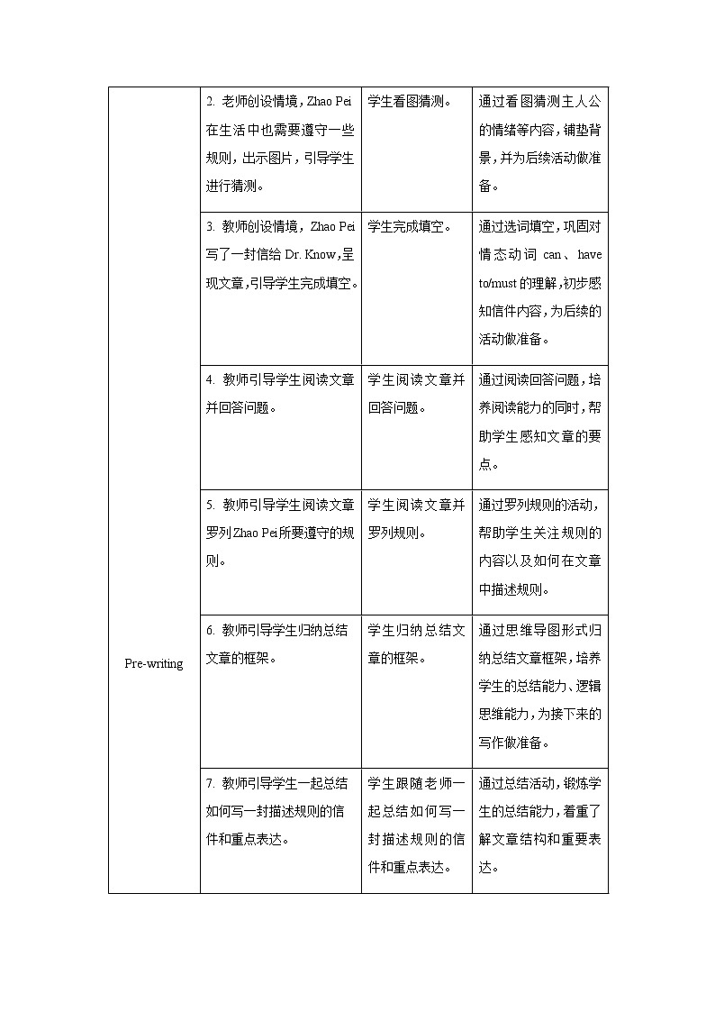 Unit 4 Don’t eat in class  Section B 第3课时示范公开课教案【英语人教新目标七下】02