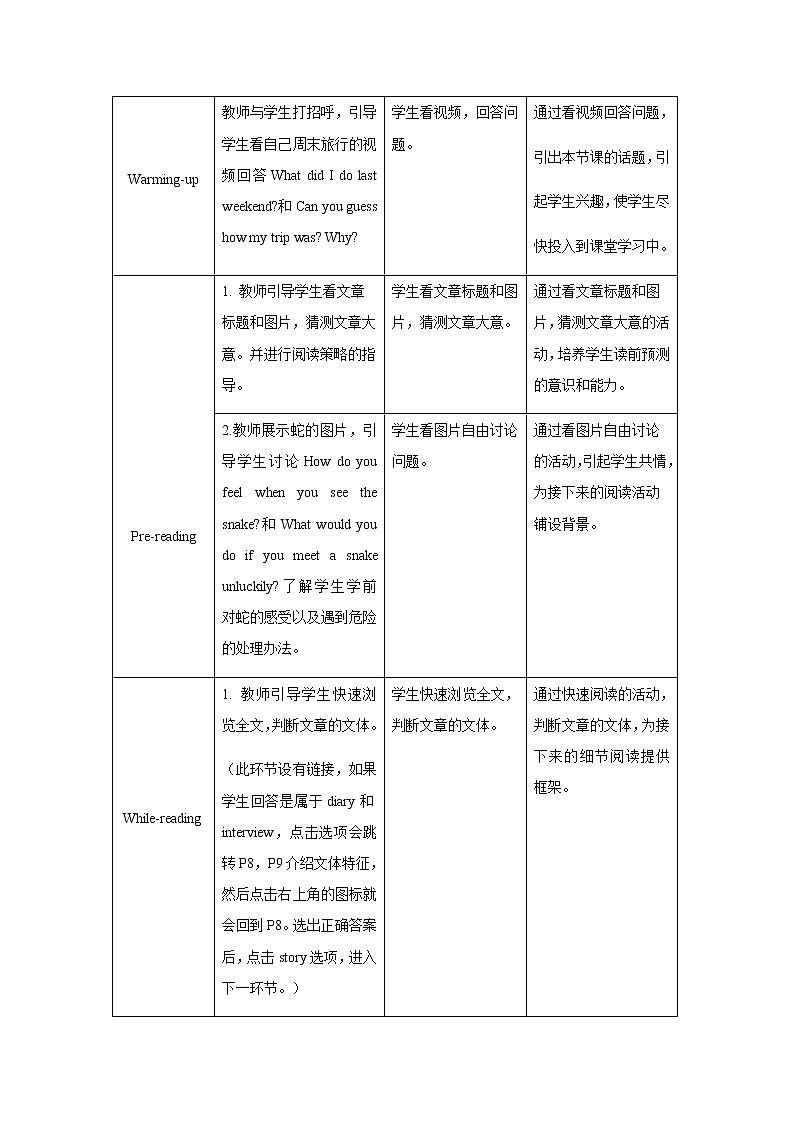 Unit 12 What did you do last weekend Section B 第2课时示范公开课教案【英语人教新目标七下】第2页