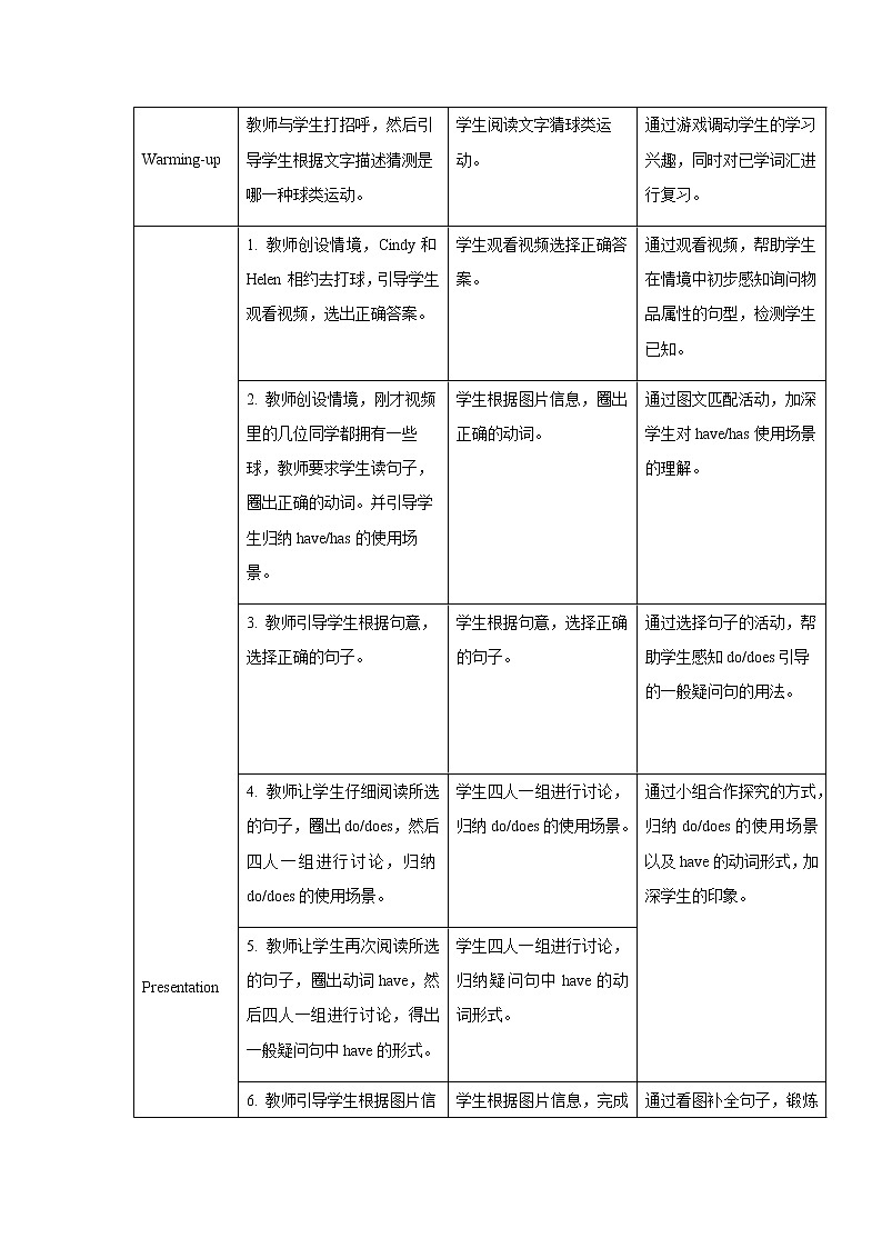 Unit 5 Do you have a soccer ball Section A 第2课时示范公开课教案【英语人教新目标七上】02