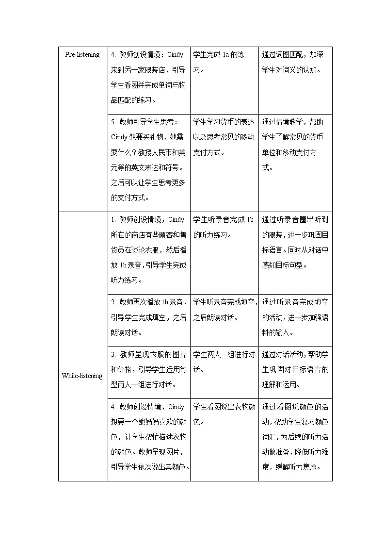 Unit 7 How much are the socks Section A 第1课时示范公开课教案【英语人教新目标七上】03