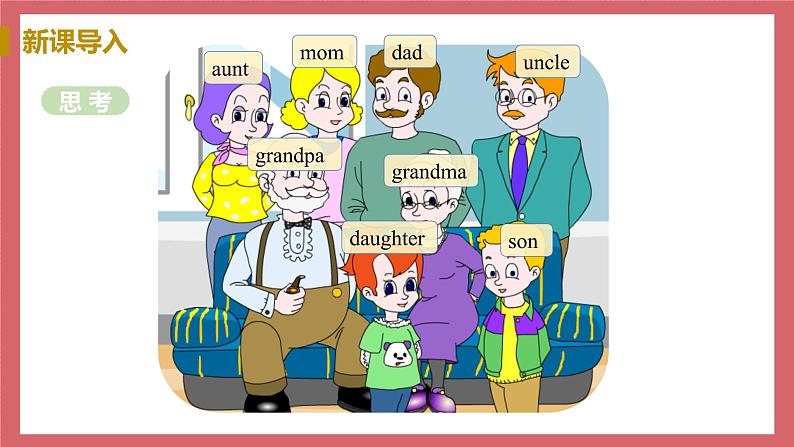 Unit 5 Lesson 26 Li Ming’s Family 教学课件 初中英语冀教版七年级上册第6页