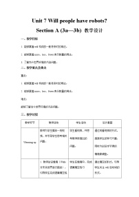 初中英语人教新目标 (Go for it) 版八年级上册Section A第2课时教案