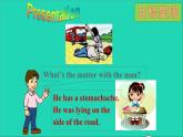 英语人教版八年级下册同步教学课件unit 1 what's the matter sectiona（3a-3c）