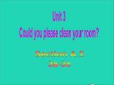 英语人教版八年级下册同步教学课件unit 3 could you please clean your room sectiona（3a-3c）