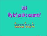 英语人教版八年级下册同步教学课件unit 4 why don’t you talk to your parents sectiona（2dg-4c）