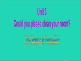 英语人教版八年级下册同步教学课件unit 3 could you please clean your room（2d-grammarfocus-4c）