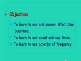 英语人教版七年级下册同步教学课件unit 2 what time do you go to school section a（2a-2d）