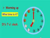 英语人教版七年级下册同步教学课件unit 2 what time do you go to school section a（2a-2d）