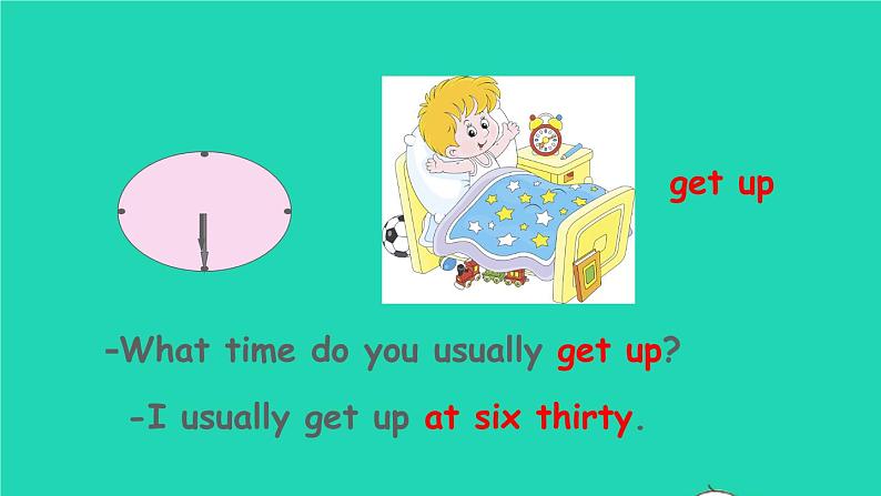 英语人教版七年级下册同步教学课件unit 2 what time do you go to school section a（2a-2d）第8页