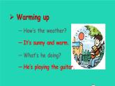 英语人教版七年级下册同步教学课件unit 7 it's raining section b（2a-2c）