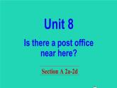 英语人教版七年级下册同步教学课件unit 8 is there a post office near here section a（2a-2d）