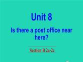 英语人教版七年级下册同步教学课件unit 8 is there a post office near here section b（2a-2c）