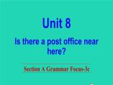英语人教版七年级下册同步教学课件unit 8 is there a post office near here sectiona（grammarfocus-3c）