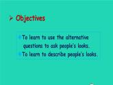 英语人教版七年级下册同步教学课件unit 9 what does he look like section a（1a-1c）