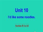 英语人教版七年级下册同步教学课件unit 10 i'd like some noodles section b（1a-1d）