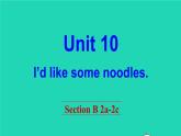 英语人教版七年级下册同步教学课件unit 10 i'd like some noodles section b（2a-2c）