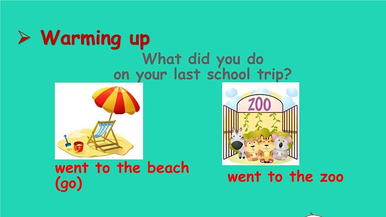 英语人教版七年级下册同步教学课件unit 11 how was your school trip section a（1a-1c）03