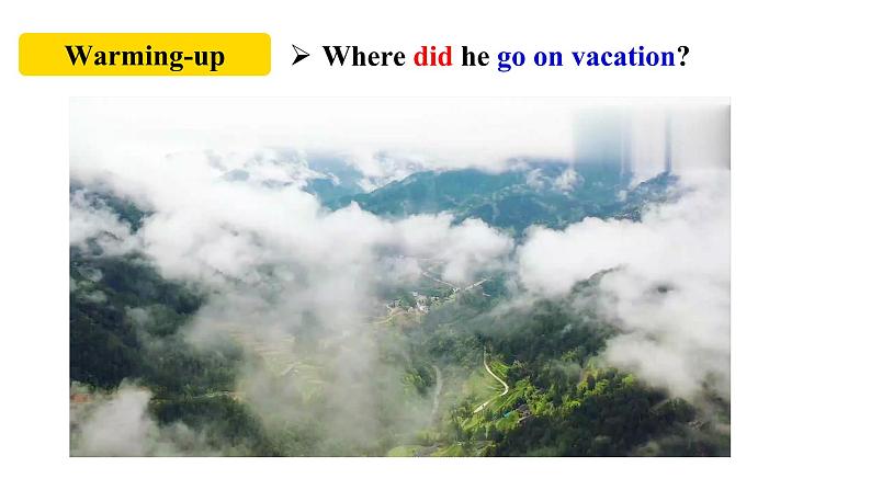 人教新目标八年级英语上册--Unit1 Where did you go on vacation？SectionA2d&Grammar focus-3c课件+音视频02