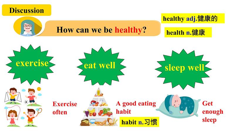 Unit2 How often do you exercise ？SectionB1a-1e课件第3页