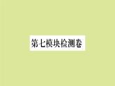 英語外研版七年級(jí)上冊(cè)同步教學(xué)課件module 7 computers 檢測(cè)卷