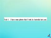 英语外研版九年级上册同步教学课件module10 australia unit1 i have some photos that i took in a us tralia last year习题