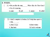 英语外研版九年级上册同步教学课件module10 australia unit1 i have some photos that i took in a us tralia last year习题