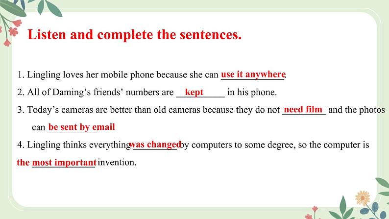 Module 9 Unit 1Will computers be used more than books in the future--初中英语九年级上册 课件+练习（外研版）05