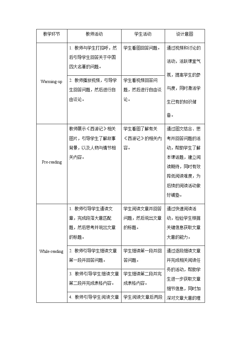 Unit 6 An old man tried to move the mountains Section A 第2课时示范公开课教案【英语人教新目标八下】02