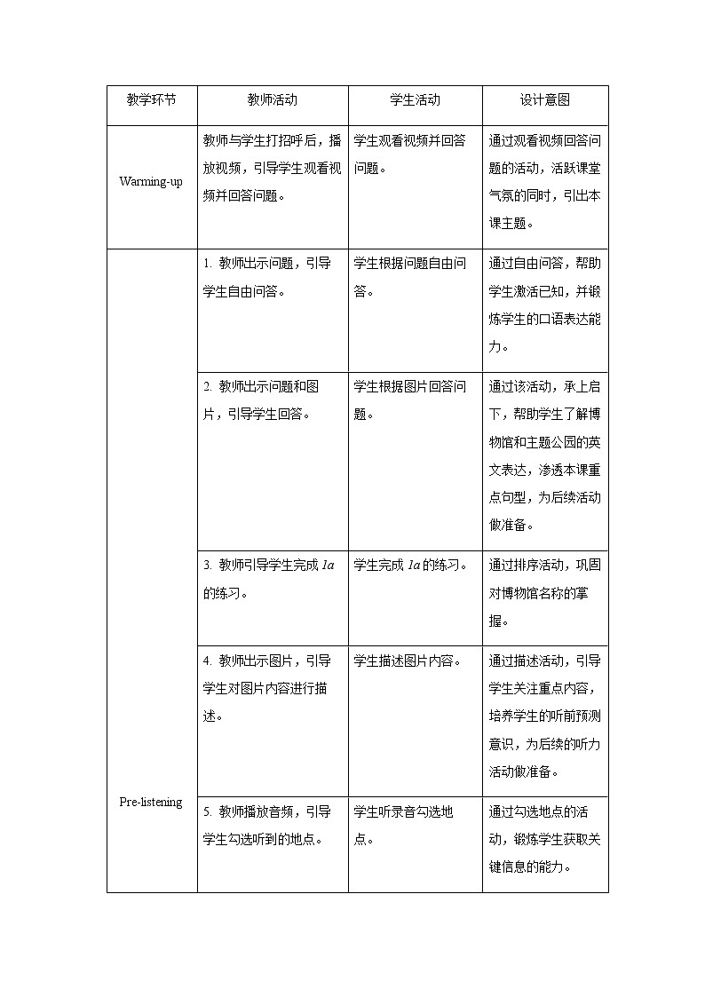 Unit 9 Have you ever been to a museum Section A 第1课时示范公开课教案【英语人教新目标八下】02