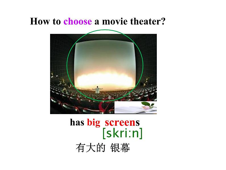 初中英语新目标八上Unit 4 What's the best movie theater课件06