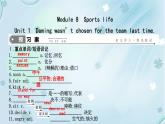 英语外研版九年级上册同步教学课件module8Unit1 Daming wasn’t chosen for the team last time