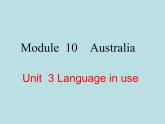 英语外研版九年级上册同步教学课件module 10 unit 3 language in use