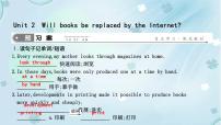 外研版 (新标准)九年级上册Unit 2 Will books be replaced by the Internet?教学课件ppt