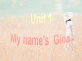 七年级英语上册 unit 1 My name's GinaSection A 2课件B
