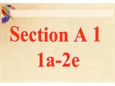 七年级英语上册 unit 7 Section A 1课件B