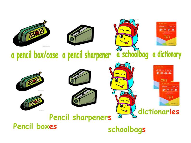 七年级英语上册 unit 4 Where's my schoolbagunit 3 Is this your pencilunit3 period 01 课件04