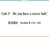Unit 5 Do you have a soccer ball 第四课时 习题课件