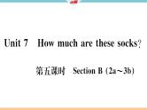 Unit 7 How much are these socks 第五课时 习题课件