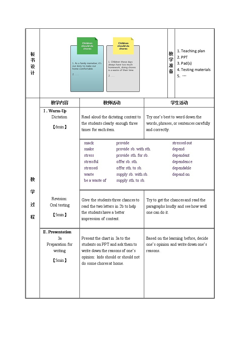 Unit 3  Section B 3a-Self-Check教案-2021-2022学年人教版八年级英语下册第2页