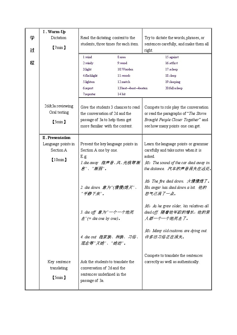 Unit 5 Section A Grammar Focus-4c + Language Points 教案-2021-2022学年人教版八年级英语下册第2页