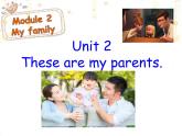 022年外研版英语七年级上册Module 2 Unit 2 These are my parents课件