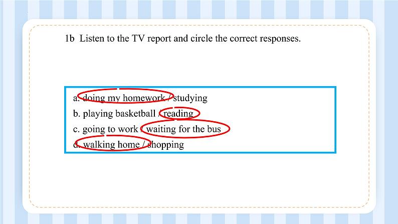 Unit 3 Section A 课件2022-2023学年鲁教版（五四学制）英语八年级上册08