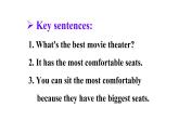 人教新目标八年级英语上册课件--Unit 4 What's the best moive theater Section A 1a-2d