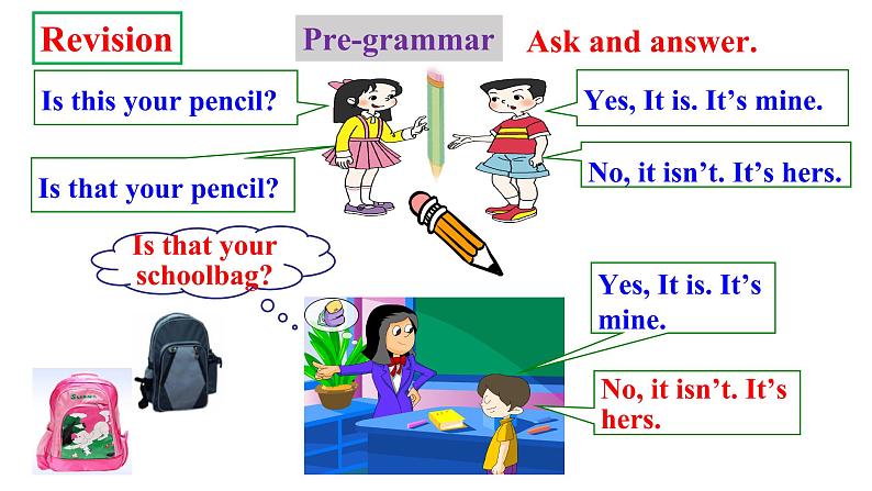 人教新目标七年级英语上册--Unit 3 Is this your pencilSection A Grammar focus-3c 语法课课优质课课件03