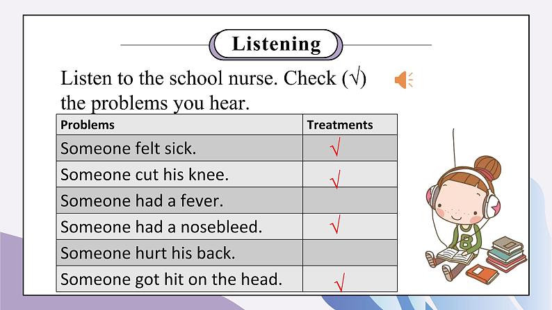 Unit1 What's the matter 第四课时课件+教案+素材06