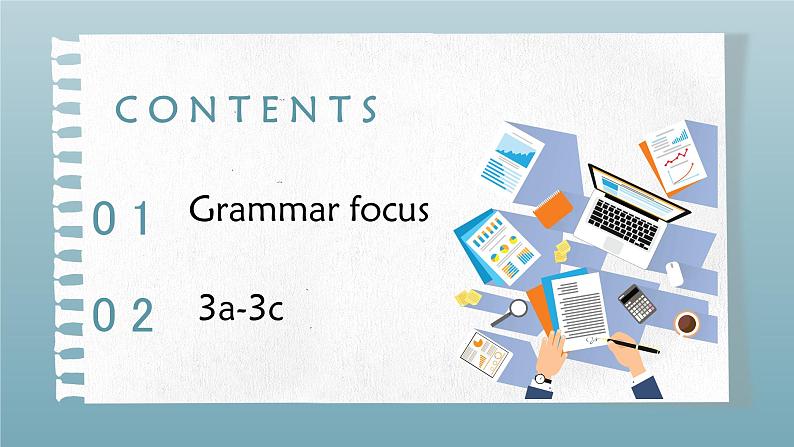 人教新目标七年级英语上册-- Unit 6 I 'm going to study computer science Section A(Grammar focus-3c) 课件第2页